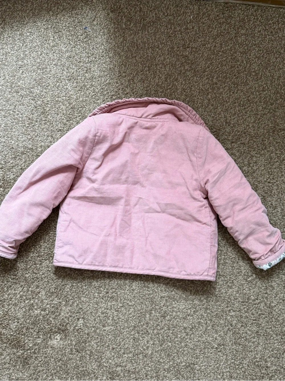 OshKosh B’gosh Pink Corduroy Floral Jacket 2T